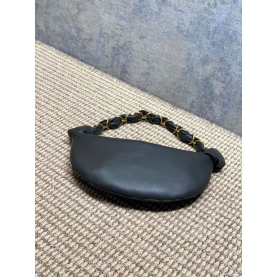 Replica Borse mini hobo Amalia YSL Saint Laurent Nero Imitazioni Replica Borse mini hobo Amalia YSL Saint Laurent Nero