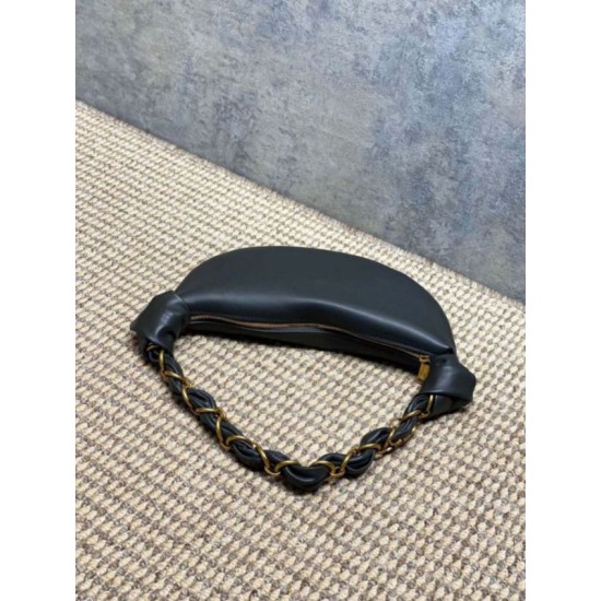 Replica Borse mini hobo Amalia YSL Saint Laurent Nero Imitazioni Replica Borse mini hobo Amalia YSL Saint Laurent Nero