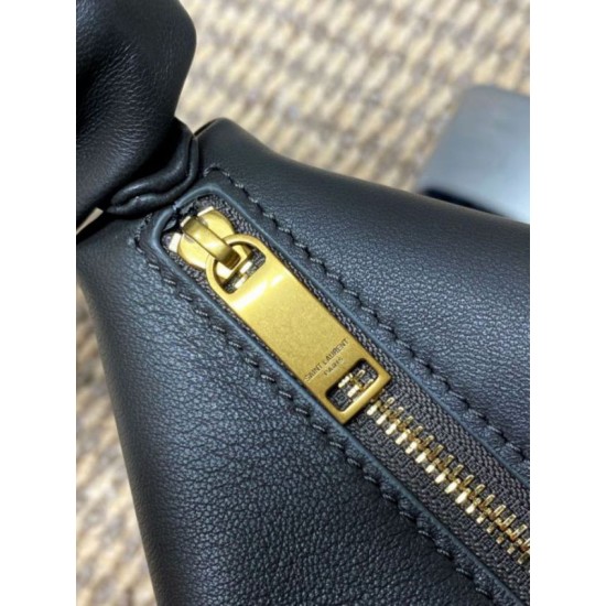 Replica Borse mini hobo Amalia YSL Saint Laurent Nero Imitazioni Replica Borse mini hobo Amalia YSL Saint Laurent Nero