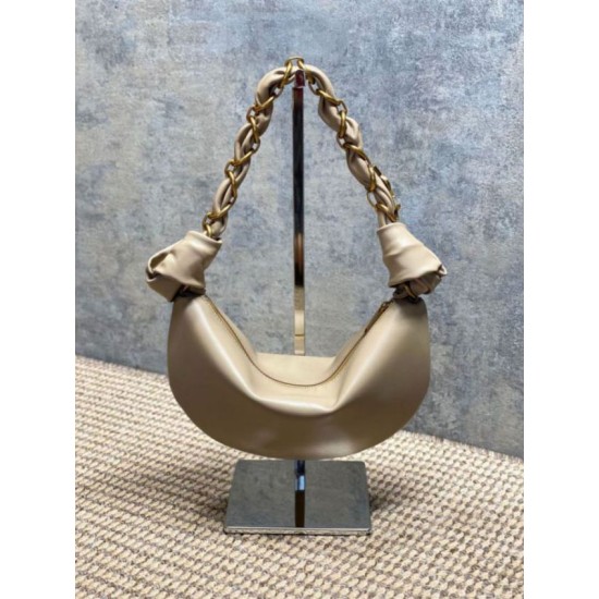 Replica Borse mini hobo Amalia YSL Saint Laurent Albicocca Imitazioni Replica Borse mini hobo Amalia YSL Saint Laurent Albicocca