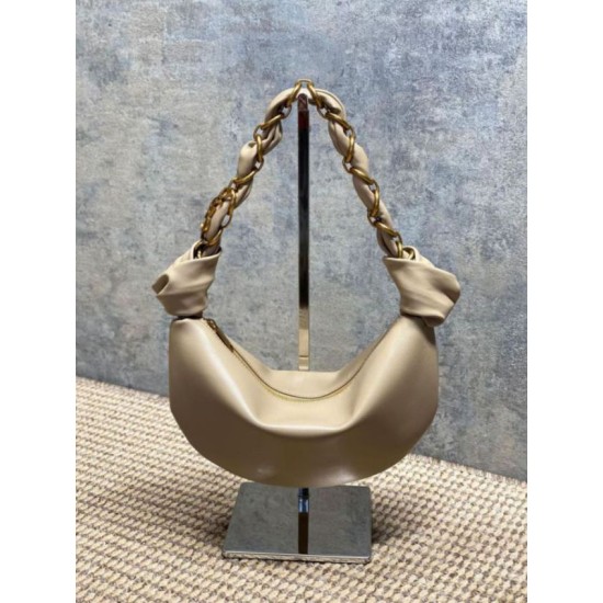 Replica Borse mini hobo Amalia YSL Saint Laurent Albicocca Imitazioni Replica Borse mini hobo Amalia YSL Saint Laurent Albicocca