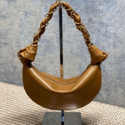 Replica Borsa mini hobo Amalia YSL Saint Laurent marrone Imitazioni Replica Borsa mini hobo Amalia YSL Saint Laurent marrone