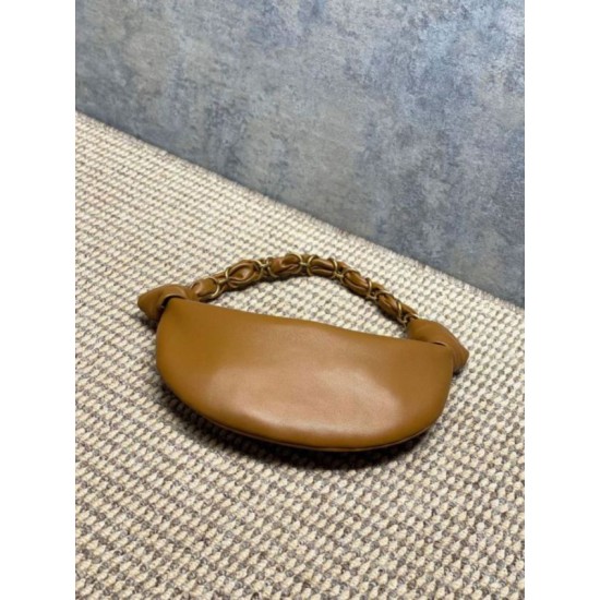 Replica Borsa mini hobo Amalia YSL Saint Laurent marrone