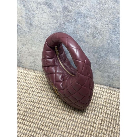 Replica Borsa Piccola Tote YSL Saint Laurent Icarino Cassandre nappa trapuntata Maroon Imitazioni Replica Borsa Piccola Tote YSL Saint Laurent Icarino Cassandre nappa trapuntata Maroon
