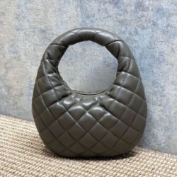 Replica Borsa Piccola Tote YSL Saint Laurent Icarino Cassandre nappa trapuntata Grigio
