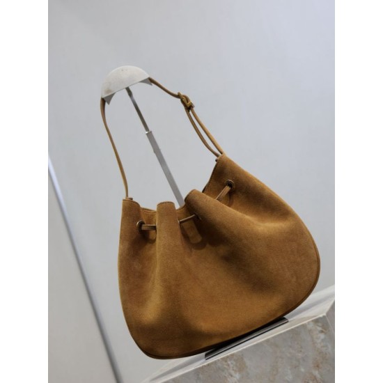 Replica Borsa a tracolla PARIS VII YSL Saint Laurent Jamie Pochon scamosciata marrone Imitazioni Replica Borsa a tracolla PARIS VII YSL Saint Laurent Jamie Pochon scamosciata marrone