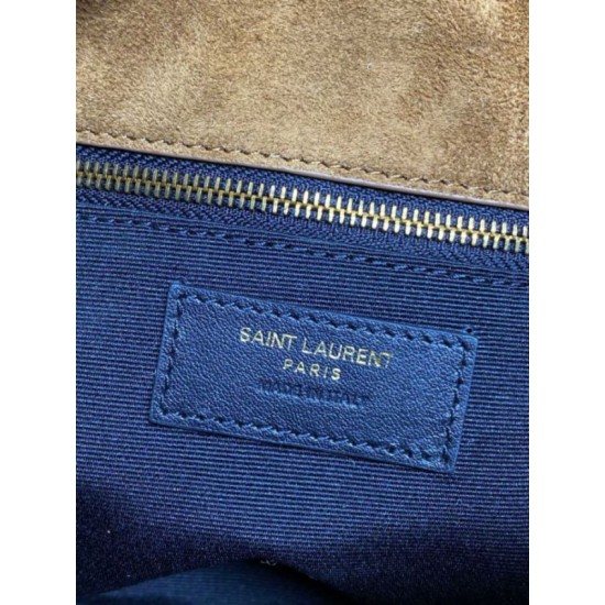 Replica Borse a tracolla media YSL Saint Laurent Toy puffer cammello scamosciata Imitazioni Replica Borse a tracolla media YSL Saint Laurent Toy puffer cammello scamosciata