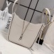 Replica Borsa tote media classica Loewe Hammock Flip Beige