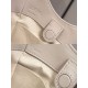 Replica Borsa tote media classica Loewe Hammock Flip Beige