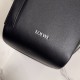 Replica Borsa tote media classica Loewe Hammock Flip Nero Imitazioni Replica Borsa tote media classica Loewe Hammock Flip Nero