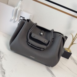 Replica Borse Imitazioni a mano Loewe Madrid Media Nero