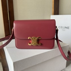 Replica Borsa Celine Teen Triomphe rossa