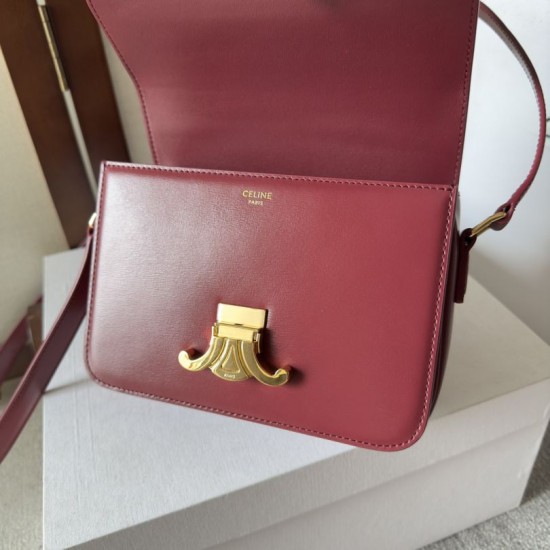 Replica Borsa Celine Teen Triomphe rossa
