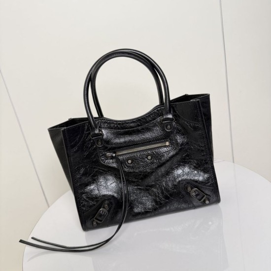 Replica Borse Imitazioni tote verticale piccola Balenciaga Le City nera Imitazioni Replica Borse Imitazioni tote verticale piccola Balenciaga Le City nera