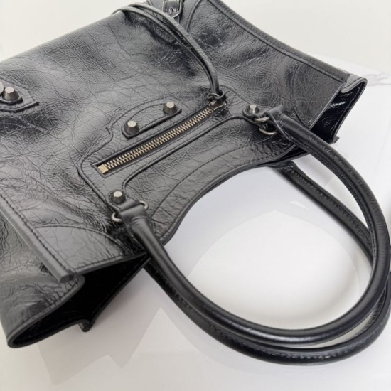 Replica Borse Imitazioni tote verticale piccola Balenciaga Le City nera Imitazioni Replica Borse Imitazioni tote verticale piccola Balenciaga Le City nera