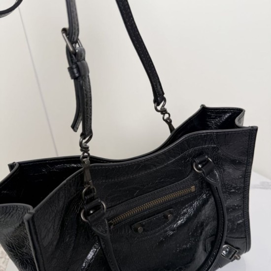 Replica Borse Imitazioni tote verticale piccola Balenciaga Le City nera Imitazioni Replica Borse Imitazioni tote verticale piccola Balenciaga Le City nera