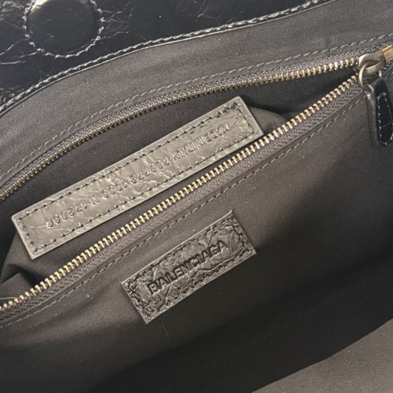 Replica Borse Imitazioni tote verticale piccola Balenciaga Le City nera Imitazioni Replica Borse Imitazioni tote verticale piccola Balenciaga Le City nera