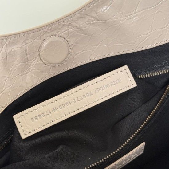 Replica Borsa tote verticale piccola Balenciaga Le City Albicocca Imitazioni Replica Borsa tote verticale piccola Balenciaga Le City Albicocca