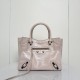 Replica Borsa tote verticale piccola Balenciaga Le City Albicocca Imitazioni Replica Borsa tote verticale piccola Balenciaga Le City Albicocca