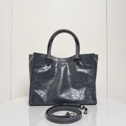 Borse tote verticale piccola Balenciaga Le City Giallo Borse tote verticale piccola Balenciaga Le City Giallo