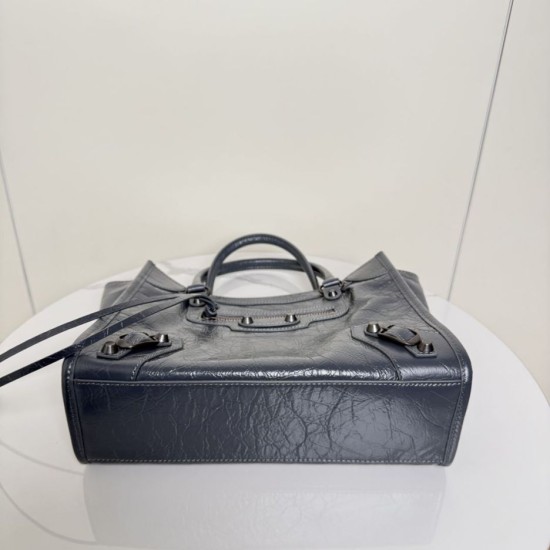 Replica Borse tote verticale piccola Balenciaga Le City Giallo Imitazioni Replica Borse tote verticale piccola Balenciaga Le City Giallo