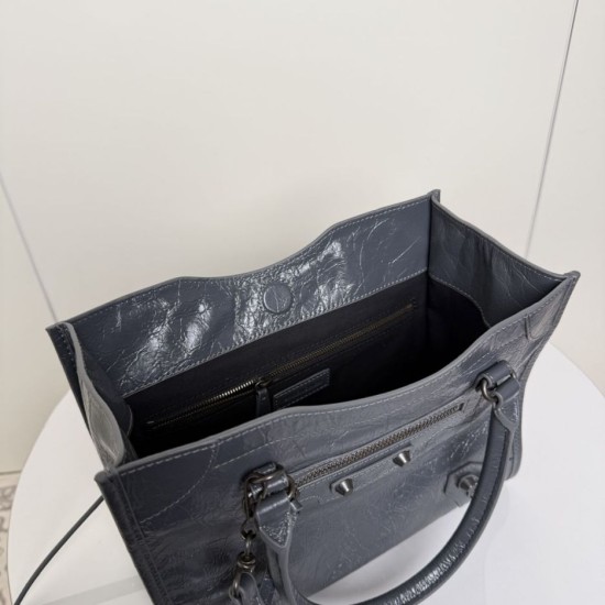 Replica Borse tote verticale piccola Balenciaga Le City Giallo Imitazioni Replica Borse tote verticale piccola Balenciaga Le City Giallo