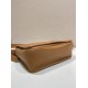 Replica Borsa a tracolla strutturata Prada marrone Imitazioni Replica Borsa a tracolla strutturata Prada marrone