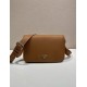 Replica Borsa a tracolla strutturata Prada marrone Imitazioni Replica Borsa a tracolla strutturata Prada marrone