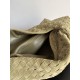 Replica Borsa a tracolla Bottega Veneta Large Hop in camoscio intrecciato verde oliva
