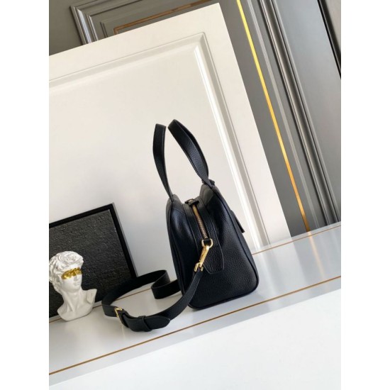 Replica Borsa a mano Prada Media 1BB149 Nero