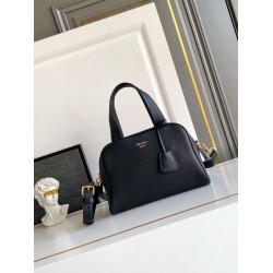 Borsa a mano Prada Media 1BB149 Nero