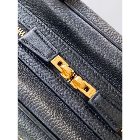 Replica Borsa a mano Prada Media 1BB149 Nero