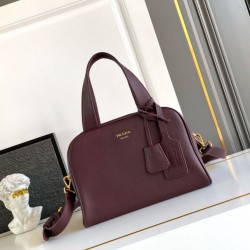 Replica Borsa a mano Prada Media 1BB149 Chiaretto