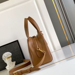 Replica Borsa a mano Prada Media 1BB149 Giallo Imitazioni Replica Borsa a mano Prada Media 1BB149 Giallo