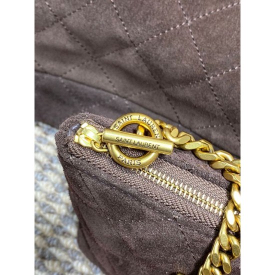Replica Borse Imitazioni tote YSL Saint Laurent Icare scamosciata marrone Imitazioni Replica Borse Imitazioni tote YSL Saint Laurent Icare scamosciata marrone