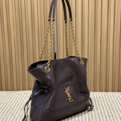 Replica Borsa 1:1 tote piccola/grande YSL Saint Laurent Jamie Shopping caffè Imitazioni Replica Borsa 1:1 tote piccola/grande YSL Saint Laurent Jamie Shopping caffè