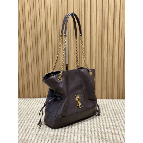 Replica Borsa 1:1 tote piccola/grande YSL Saint Laurent Jamie Shopping caffè Imitazioni Replica Borsa 1:1 tote piccola/grande YSL Saint Laurent Jamie Shopping caffè