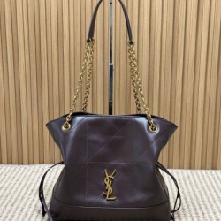 Replica Borsa  1:1 tote piccola/grande YSL Saint Laurent Jamie Shopping caffè