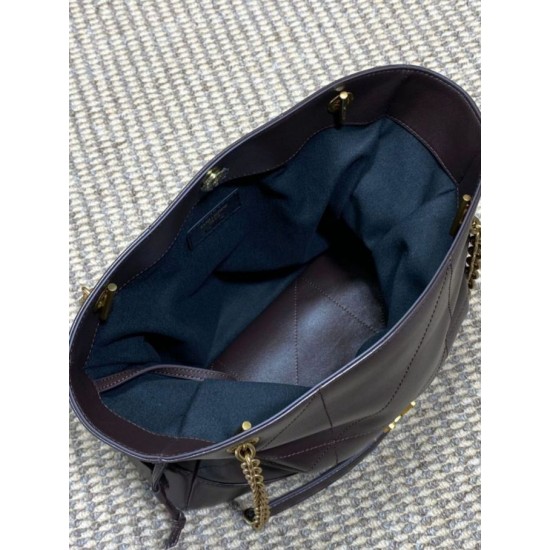Replica Borsa 1:1 tote piccola/grande YSL Saint Laurent Jamie Shopping caffè Imitazioni Replica Borsa 1:1 tote piccola/grande YSL Saint Laurent Jamie Shopping caffè