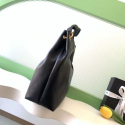 Replica Borsa Chanel 26C Dumpling Hobo AS5978 nera Imitazioni Replica Borsa Chanel 26C Dumpling Hobo AS5978 nera