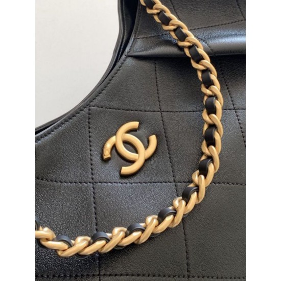 Replica Borsa Chanel 26C Dumpling Hobo AS5978 nera Imitazioni Replica Borsa Chanel 26C Dumpling Hobo AS5978 nera