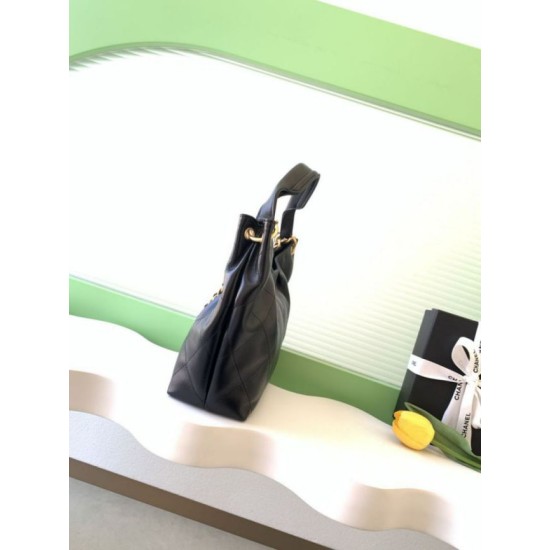 Replica Borsa hobo Chanel 26C Hippie AS5970 nera Imitazioni Replica Borsa hobo Chanel 26C Hippie AS5970 nera