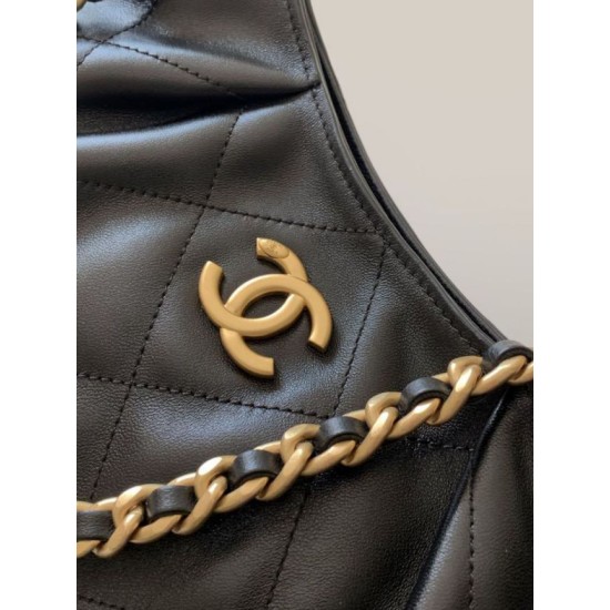 Replica Borsa hobo Chanel 26C Hippie AS5970 nera Imitazioni Replica Borsa hobo Chanel 26C Hippie AS5970 nera