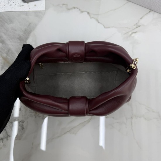 Replica Borsa a tracolla Dior Bow piccola/media con finitura oro Caffè Imitazioni Replica Borsa a tracolla Dior Bow piccola/media con finitura oro Caffè