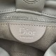 Replica Borsa a tracolla Dior Bow piccola/media con finitura oro Grigio Imitazioni Replica Borsa a tracolla Dior Bow piccola/media con finitura oro Grigio