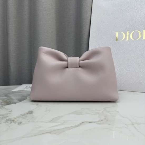 Replica Borsa a tracolla Dior Bow piccola/media con finitura oro Rosa Imitazioni Replica Borsa a tracolla Dior Bow piccola/media con finitura oro Rosa