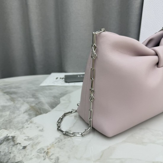 Replica Borsa a tracolla Dior Bow piccola/media con finitura oro Rosa Imitazioni Replica Borsa a tracolla Dior Bow piccola/media con finitura oro Rosa