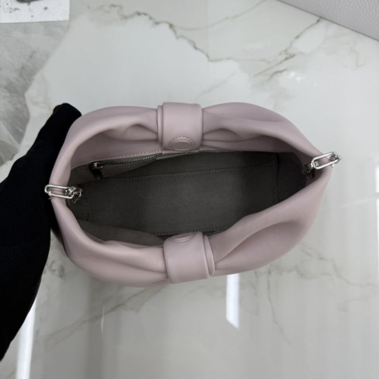 Replica Borsa a tracolla Dior Bow piccola/media con finitura oro Rosa Imitazioni Replica Borsa a tracolla Dior Bow piccola/media con finitura oro Rosa
