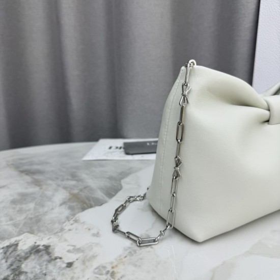 Replica Borse  a tracolla Dior Bow piccola/media con finitura oro Beige