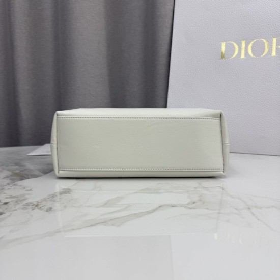 Replica Borse  a tracolla Dior Bow piccola/media con finitura oro Beige